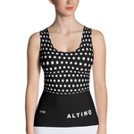 Black - #f8f6fba0 - ALTINO Fitted Tank Top - Noir Collection - Stop Plastic Packaging - #PlasticCops - Apparel - Accessories - Clothing For Girls - Women Tops