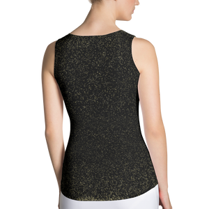 #51a12a80 - Black Magic Super Gold - ALTINO Fitted Tank Top - Gritty Girl Collection