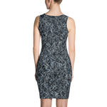 #8e7d1a00 - Ocean Black - ALTINO Fitted Dress - Earth Collection
