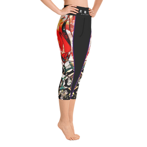 Black - #a0a611a0 - ALTINO Senshi Yoga Capri - Senshi Girl Collection - Stop Plastic Packaging - #PlasticCops - Apparel - Accessories - Clothing For Girls - Women Pants