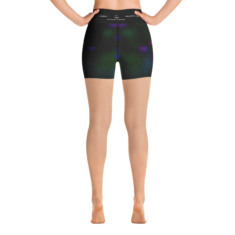 #58e24c80 - Gritty Girl Orb 836843 - ALTINO Yoga Shorts - Gritty Girl Collection