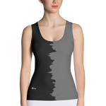 Black - #1f07b480 - ALTINO Fitted Tank Top - Noir Collection - Stop Plastic Packaging - #PlasticCops - Apparel - Accessories - Clothing For Girls - Women Tops