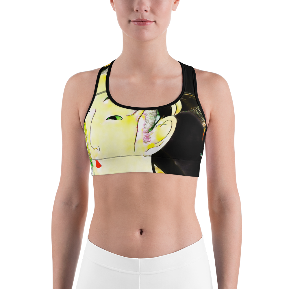 Black - #6409c380 - ALTINO Senshi Sports Bra - Senshi Girl Collection - Stop Plastic Packaging - #PlasticCops - Apparel - Accessories - Clothing For Girls -