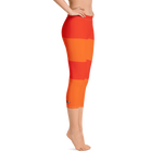 Red - #83019f90 - Orange Maraschino Cherry Frost - ALTINO Capri - Orange & Cherry Collection - Yoga - Stop Plastic Packaging - #PlasticCops - Apparel - Accessories - Clothing For Girls - Women Pants