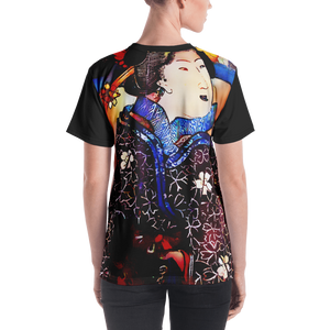 #7b12cb00 - ALTINO Senshi Crew Neck T - Shirt - Senshi Girl Collection