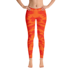 Red - #454617d0 - Orange Maraschino Cherry Frost - ALTINO Leggings - Team GIRL Player - Fitness - Stop Plastic Packaging - #PlasticCops - Apparel - Accessories - Clothing For Girls - Women Pants