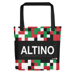 Black - #1a4e1ba0 - Viva Italia Art Commission Number 22 - ALTINO Tote Bag - Sports - Stop Plastic Packaging - #PlasticCops - Apparel - Accessories - Clothing For Girls - Women Handbags