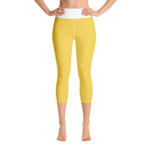 Amber - #4d143190 - Tangerine Banana Sorbet - ALTINO Yummy Yoga Capri - Gelato Collection - Stop Plastic Packaging - #PlasticCops - Apparel - Accessories - Clothing For Girls - Women Pants