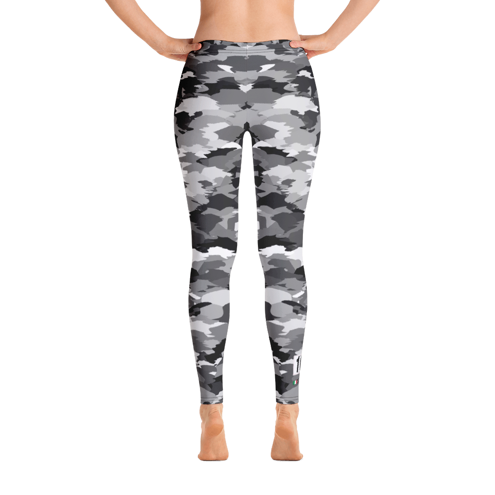 #a85ac4c0 - Gray Ripple - ALTINO Fashion Sports Leggings - Team GIRL Player