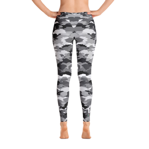 #a85ac4c0 - Gray Ripple - ALTINO Fashion Sports Leggings - Team GIRL Player