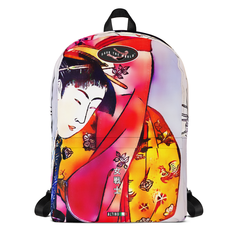 Black - #d7a2aba0 - ALTINO Senshi Backpack - Senshi Girl Collection - Sports - Stop Plastic Packaging - #PlasticCops - Apparel - Accessories - Clothing For Girls - Women Handbags