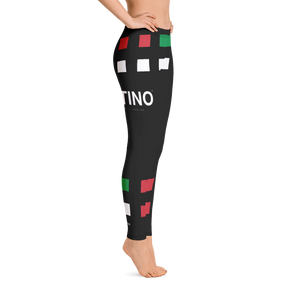 Black - #67a8d6a0 - Viva Italia Art Commission Number 16 - ALTINO Leggings - Fitness - Stop Plastic Packaging - #PlasticCops - Apparel - Accessories - Clothing For Girls - Women Pants