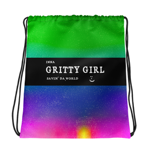 #dd0be9a0 - Gritty Girl Orb 761855 - ALTINO Draw String Bag - Gritty Girl Collection