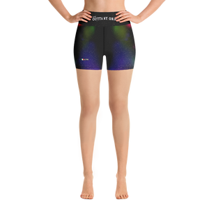 #0e3c2480 - Gritty Girl Orb 699223 - ALTINO Yoga Shorts - Gritty Girl Collection