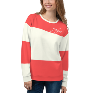 Red - #93eb94b0 - Grapefruit - ALTINO SweatShirt - Summer Never Ends Collection - Stop Plastic Packaging - #PlasticCops - Apparel - Accessories - Clothing For Girls - Women Tops