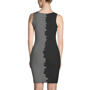 #a8b77000 - ALTINO Fitted Dress - Noir Collection