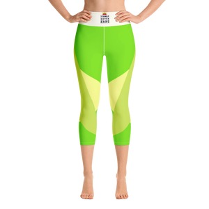 Chartreuse Green - #a0a78f90 - Kiwi Lime Pear - ALTINO Yoga Capri - Summer Never Ends Collection - Stop Plastic Packaging - #PlasticCops - Apparel - Accessories - Clothing For Girls - Women Pants