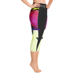 Black - #e56bc9a0 - ALTINO Senshi Yoga Capri - Senshi Girl Collection - Stop Plastic Packaging - #PlasticCops - Apparel - Accessories - Clothing For Girls - Women Pants
