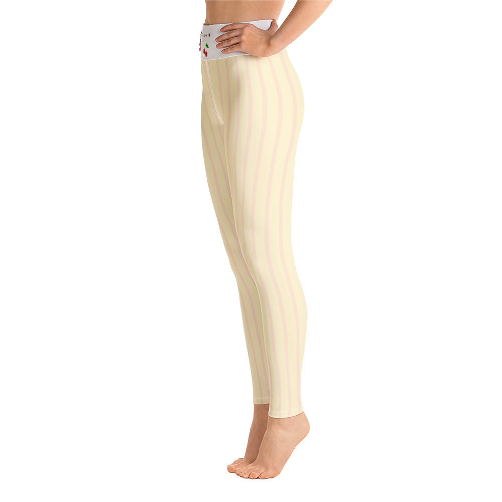 #badbc590 - Mango Walnut Swirl - ALTINO Yummy Yoga Pants - Gelato Collection