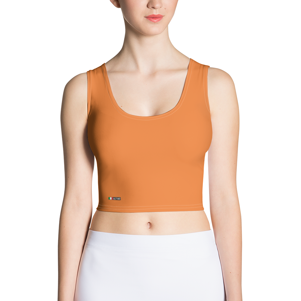 Vermilion - #da9e1c90 - Orange Scoop - ALTINO Ultimate Sports Yogo Shirt - Gelato Collection - Stop Plastic Packaging - #PlasticCops - Apparel - Accessories - Clothing For Girls - Women Tops
