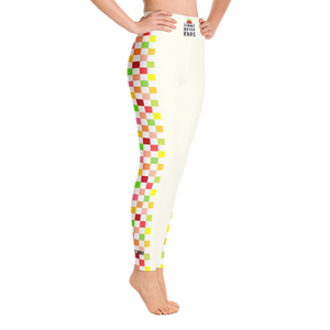 #19ee80b0 - Fruit White - ALTINO Yoga Pants - Summer Never Ends Collection