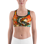 Black - #1809a780 - ALTINO Senshi Sports Bra - Senshi Girl Collection - Stop Plastic Packaging - #PlasticCops - Apparel - Accessories - Clothing For Girls -