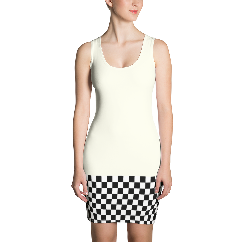Black - #11468620 - Black White - ALTINO Fitted Dress - Summer Never Ends Collection - Stop Plastic Packaging - #PlasticCops - Apparel - Accessories - Clothing For Girls - Women Dresses
