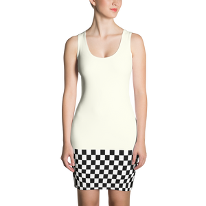 Black - #11468620 - Black White - ALTINO Fitted Dress - Summer Never Ends Collection - Stop Plastic Packaging - #PlasticCops - Apparel - Accessories - Clothing For Girls - Women Dresses