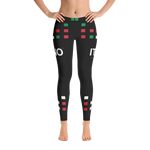 Black - #690d09a0 - Viva Italia Art Commission Number 16 - ALTINO Leggings - Fitness - Stop Plastic Packaging - #PlasticCops - Apparel - Accessories - Clothing For Girls - Women Pants