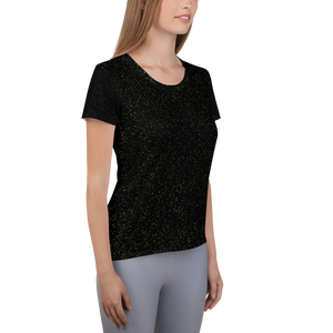 #782c4d00 - Black Magic Gold Dust - ALTINO Mesh Shirts - Gritty Girl Collection