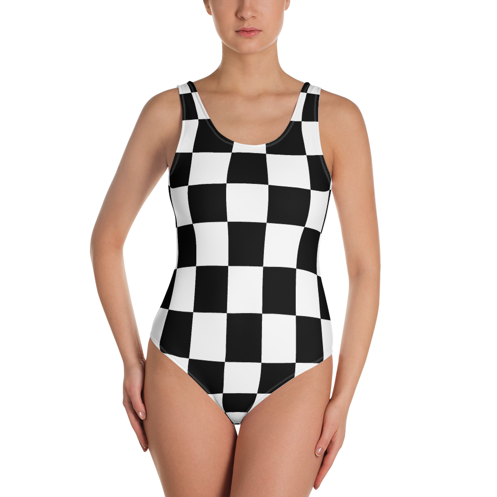 Black - #1a09de00 - Black White - ALTINO One - Piece Swimsuit - Summer Never Ends Collection - Stop Plastic Packaging - #PlasticCops - Apparel - Accessories - Clothing For Girls - Women Swimwear