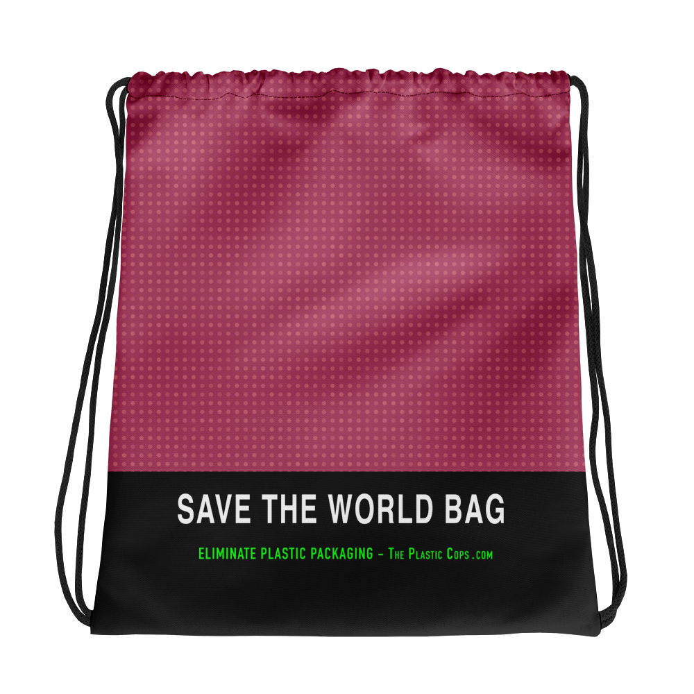 #130380a0 - Plum Peppermint Sorbet - ALTINO Draw String Bag - Gelato Collection