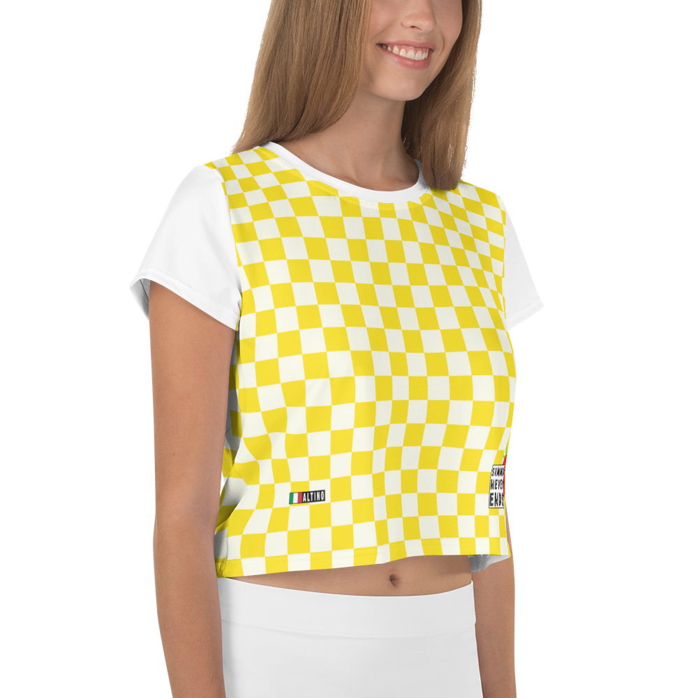 #bb584cb0 - Pineapple And Cream - ALTINO Crop Tees - Summer Never Ends Collection