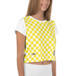 #bb584cb0 - Pineapple And Cream - ALTINO Crop Tees - Summer Never Ends Collection