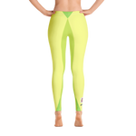 #376531d0 - Green Apple Kiwi Pear - ALTINO Leggings - Team GIRL Player