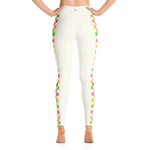 #19ee80b0 - Fruit White - ALTINO Yoga Pants - Summer Never Ends Collection