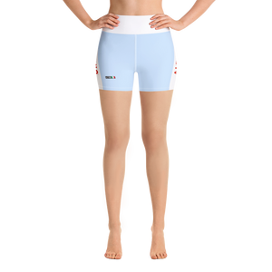 Azure - #f85aada0 - Vanilla Bean Surprise - ALTINO Yummy Yoga Shorts - Gelato Collection - Stop Plastic Packaging - #PlasticCops - Apparel - Accessories - Clothing For Girls - Women Pants