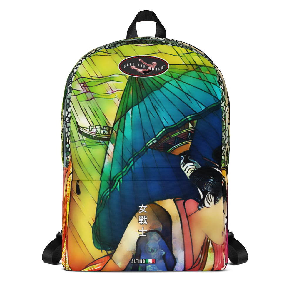 Black - #f44ecda0 - ALTINO Senshi Backpack - Senshi Girl Collection - Sports - Stop Plastic Packaging - #PlasticCops - Apparel - Accessories - Clothing For Girls - Women Handbags