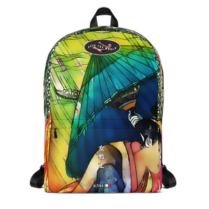 Black - #f44ecda0 - ALTINO Senshi Backpack - Senshi Girl Collection - Sports - Stop Plastic Packaging - #PlasticCops - Apparel - Accessories - Clothing For Girls - Women Handbags