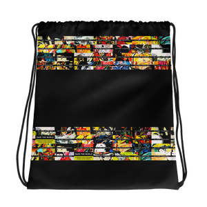 Black - #49273e00 - ALTINO Senshi Draw String Bag - Senshi Girl Collection - Sports - Stop Plastic Packaging - #PlasticCops - Apparel - Accessories - Clothing For Girls - Women Handbags