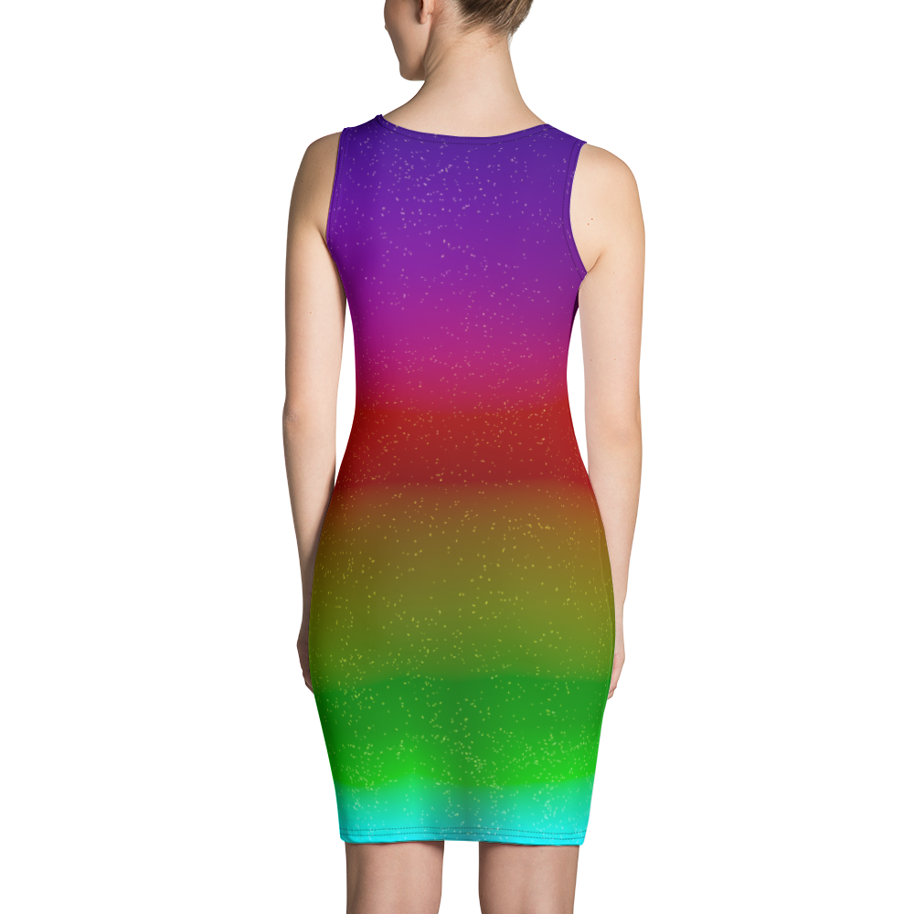 #1a082a00 - Gritty Girl Orb 694088 - ALTINO Fitted Dress - Gritty Girl Collection