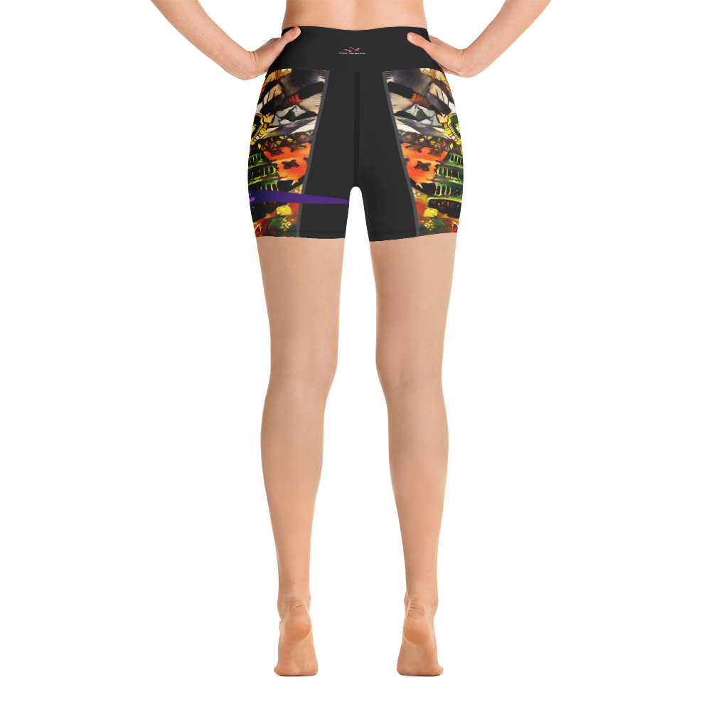 #cf6c81a0 - ALTINO Senshi Yoga Shorts - Senshi Girl Collection