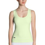 Lime Green - #b84aca90 - Lime Surprise - ALTINO Fitted Tank Top - Gelato Collection - Stop Plastic Packaging - #PlasticCops - Apparel - Accessories - Clothing For Girls - Women Tops