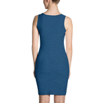 #ba52f900 - Oceanic Natal Basin - ALTINO Fitted Dress - Earth Collection