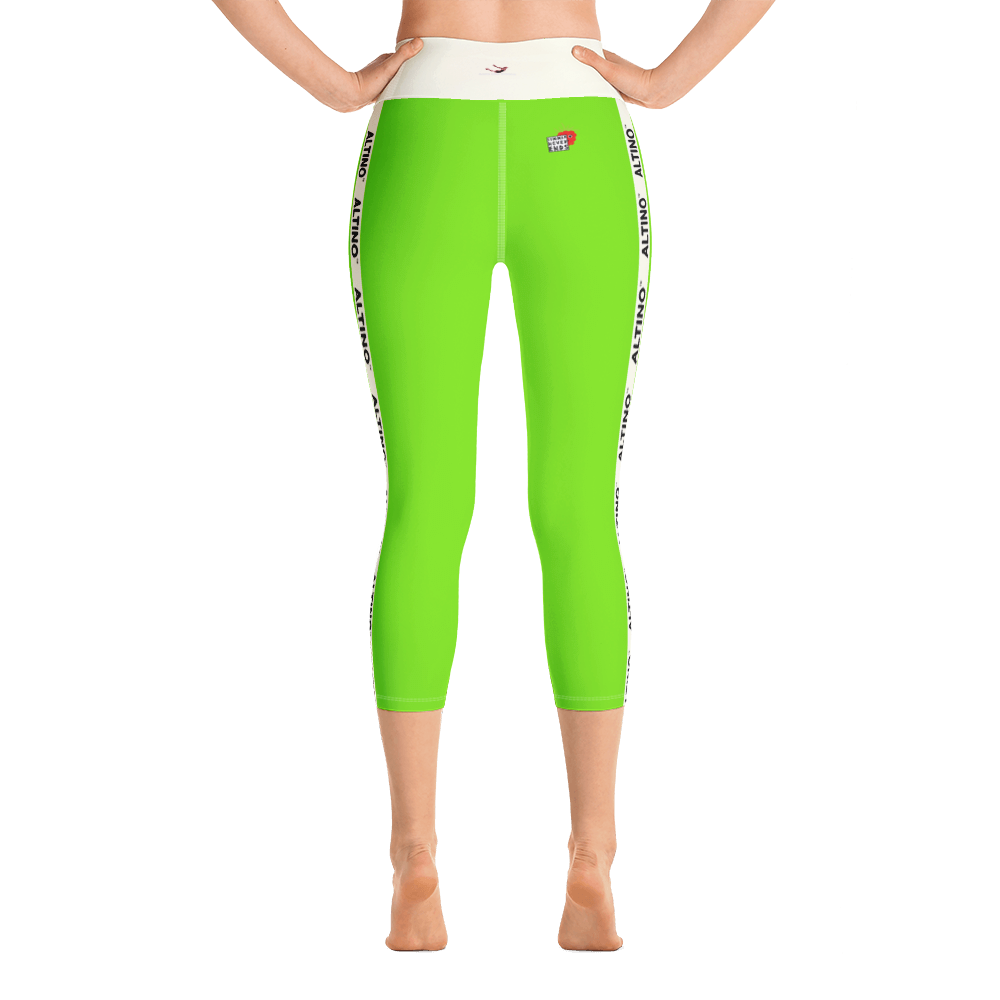 #7379f830 - Lime - ALTINO Yoga Capri - Summer Never Ends Collection