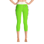 #7379f830 - Lime - ALTINO Yoga Capri - Summer Never Ends Collection