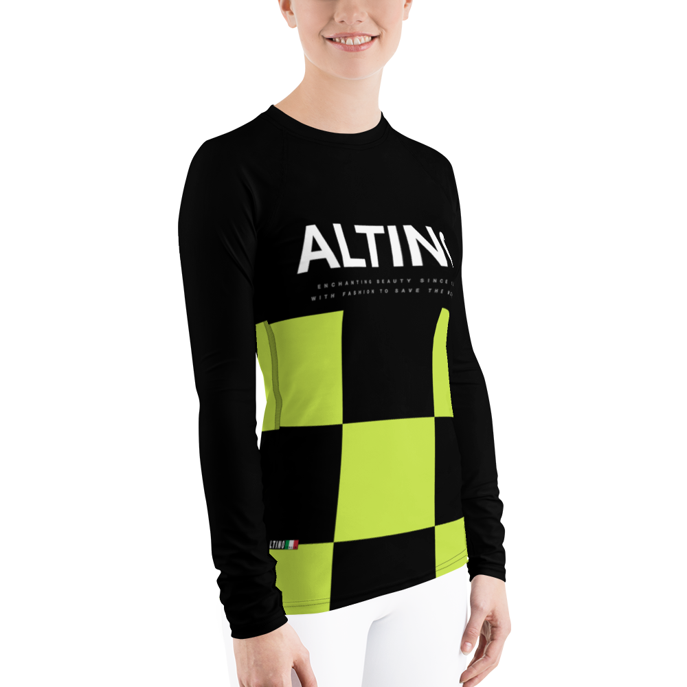 Yellow - #32e69fa0 - Kiwi Black - ALTINO Body Shirt - Summer Never Ends Collection - Stop Plastic Packaging - #PlasticCops - Apparel - Accessories - Clothing For Girls - Women Tops