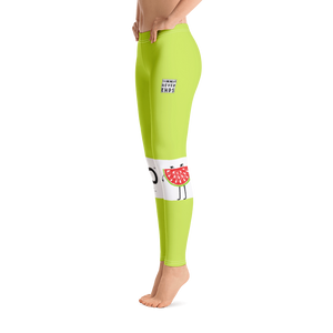 #c6f55bb0 - Kiwi - ALTINO Leggings - Summer Never Ends Collection