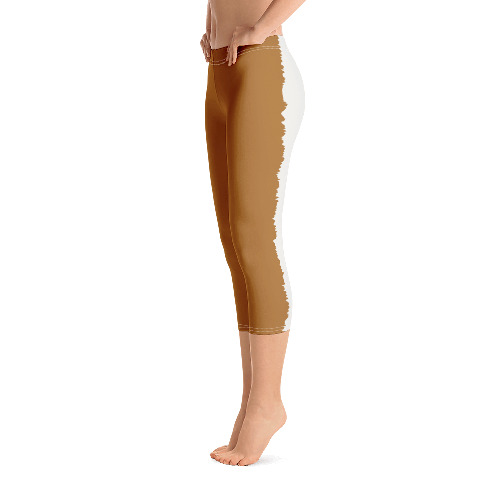 #bc0abd90 - Brittle Marshmallow Sorbet - ALTINO Sport Capri Leggings - Gelato Collection