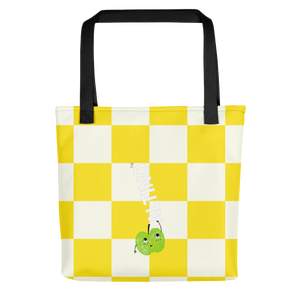 #95ecc5a0 - Pineapple And Cream - ALTINO Tote Bag - Summer Never Ends Collection
